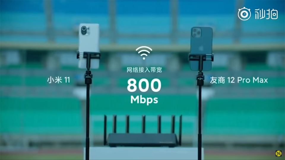Kiểm tra tốc độ Wifi iPhone 12 Pro Max và Xiaomi Mi 11: Flagship Apple bị bỏ xa