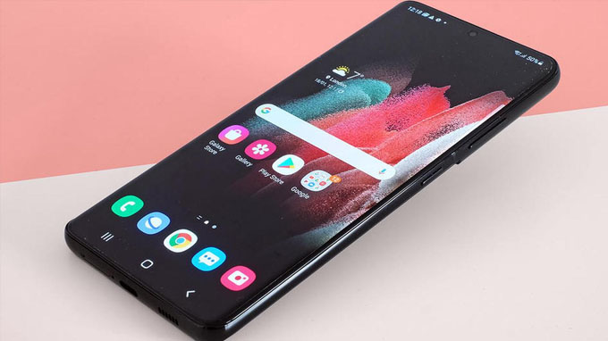 Màn hình Galaxy S21 Ultra 5G cong tràn đẹp mắt, thiết kế hiện đại