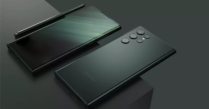 Ảnh Render siêu nét Galaxy S22 Ultra xuất hiện, hé lộ tùy chọn màu mới