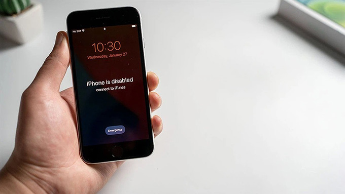 Cách khắc phục iPhone bị vô hiệu hóa, kết nối với iTunes, tưởng khó nhưng lại đơn giản không tưởng