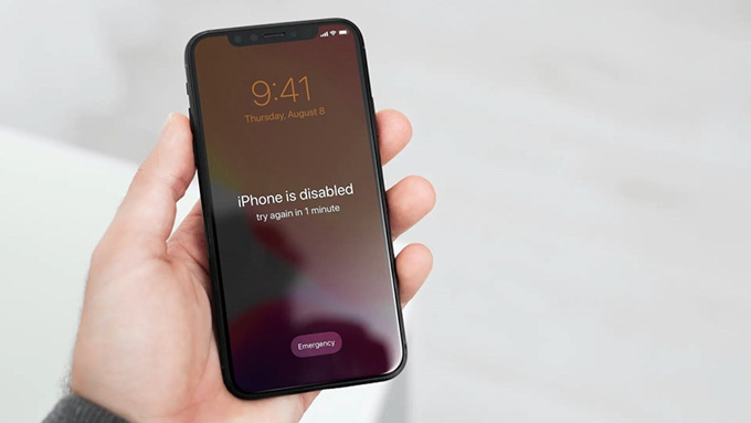 Cách khắc phục thông báo iPhone bị vô hiệu hóa, kết nối với iTunes