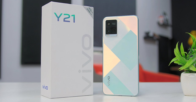 Điện thoại 128GB giá rẻ cấu hình mạnh Vivo Y21