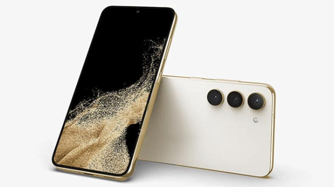 Galaxy S23 và Galaxy S23 Plus màu be nhẹ nhàng