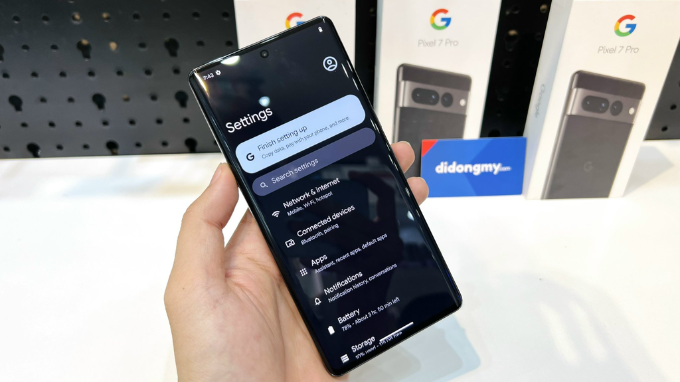 Google Pixel 7 Pro và khả năng hoạt động ấn tượng