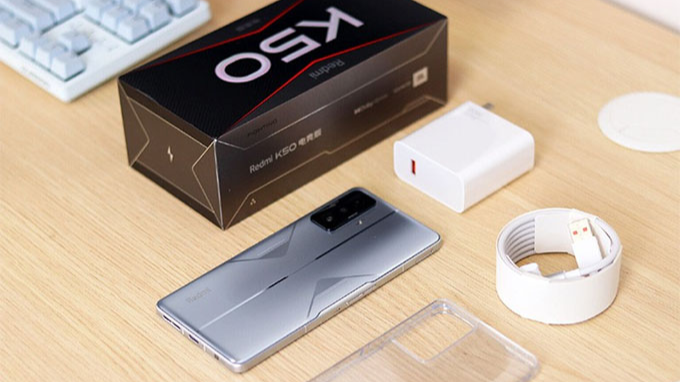 Thiết kế độc đáo của Xiaomi Redmi K50 Gaming