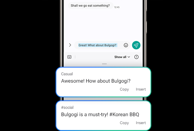 Đánh giá Galaxy S24 Ultra về Galaxy AI trợ lý Chat
