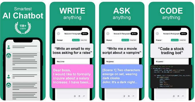 Top ứng dụng AI cho iPhone miễn phí tốt nhất Chat GPT