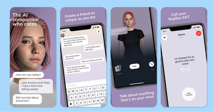 Top ứng dụng AI cho iPhone miễn phí tốt nhất Replika
