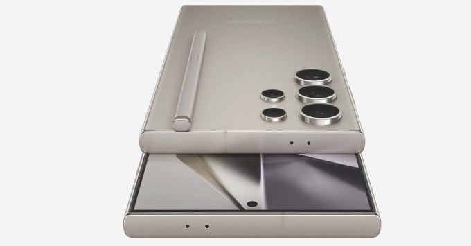 Trên tay Galaxy S24 Ultra, lộ diện thực tế với viền thực sự mỏng và thiết kế siêu gọn gàng