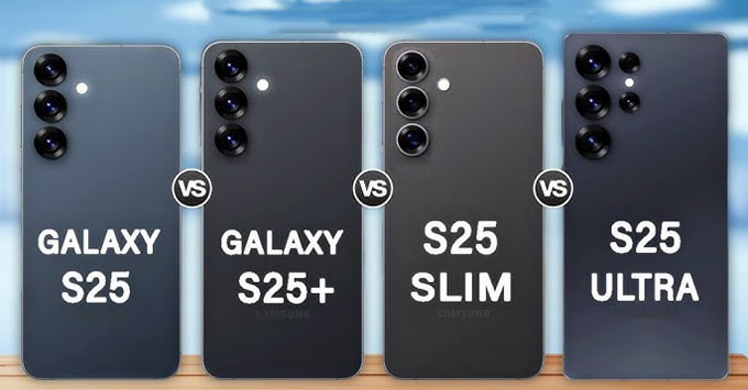 Hình ảnh Galaxy S25 Slim và các model Galaxy S25 khác tiếp tục rò rỉ