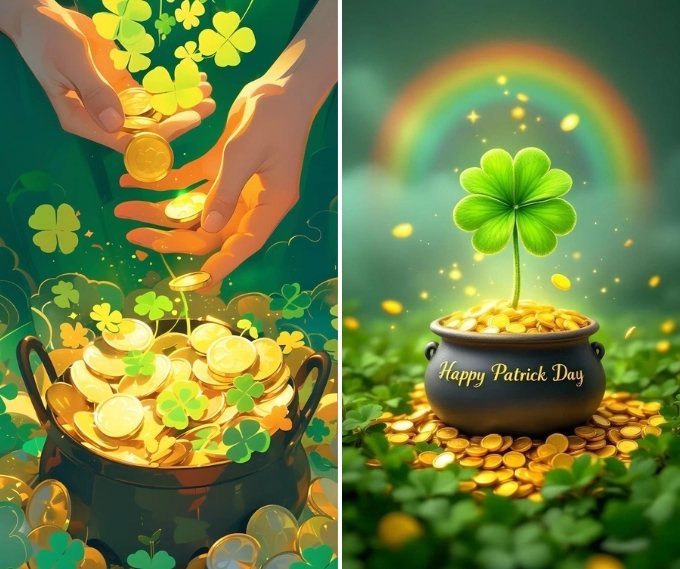 Hình nền cỏ 4 lá: Biểu tượng của niềm tin và hy vọng đẹp nhất