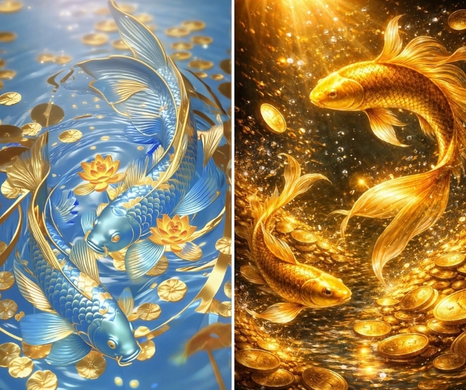 Hình nền cá chép hóa rồng: Biểu tượng của sự kiên trì và thành công đẹp nhất