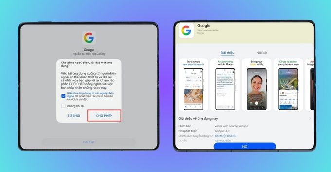 Hướng dẫn cài Google cho Huawei chi tiết bước 4