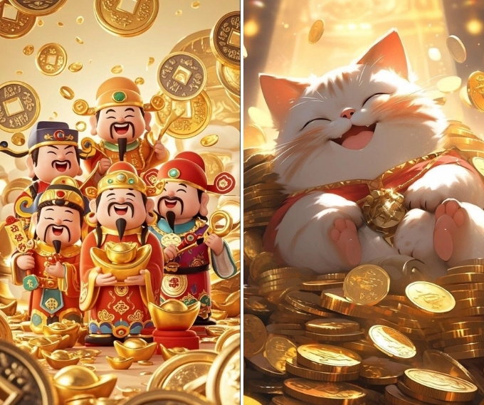 Hình nền may mắn phong cách cute: Lan tỏa năng lượng vui vẻ 2026