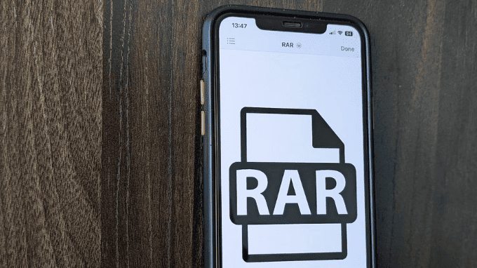 Định dạng tệp nén RAR giúp tối ưu hóa dung lượng lưu trữ trên điện thoại