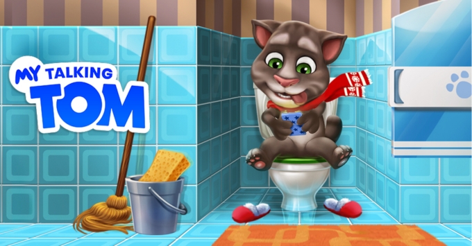 My Talking Tom là game tuổi thơ trên điện thoại hay nhất