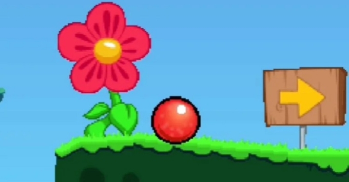 Bounce (Bóng đỏ) là game tuổi thơ trên điện thoại hay nhất