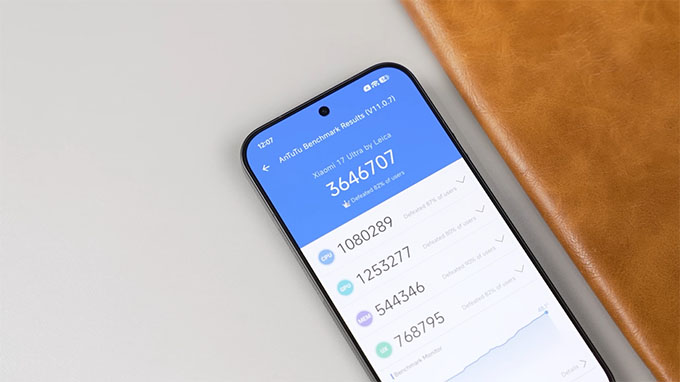 Xiaomi 17 Ultra cũ với chip Snapdragon 8 Elite Gen 5