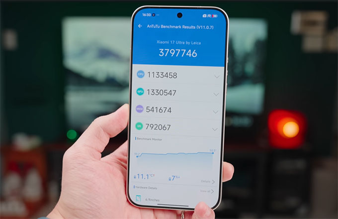 Đánh giá hiệu năng iPhone 17 Pro Max và Xiaomi 17 Ultra