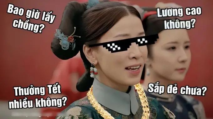meme ngày Tết 