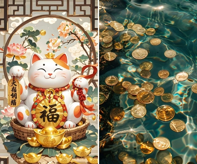 Hình nền thu hút tài lộc: Kích hoạt vận may tiền bạc 2026