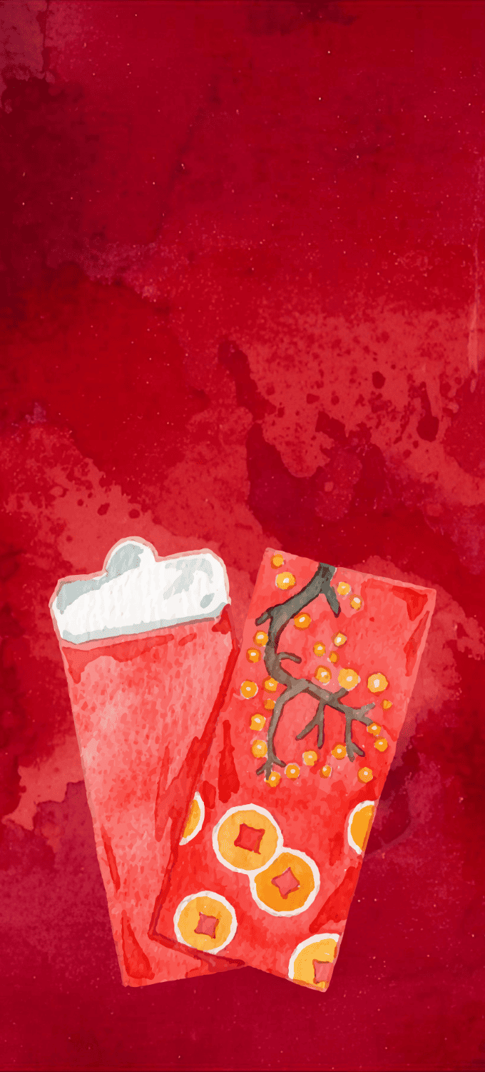 Hình nền đỏ ngày Tết 4