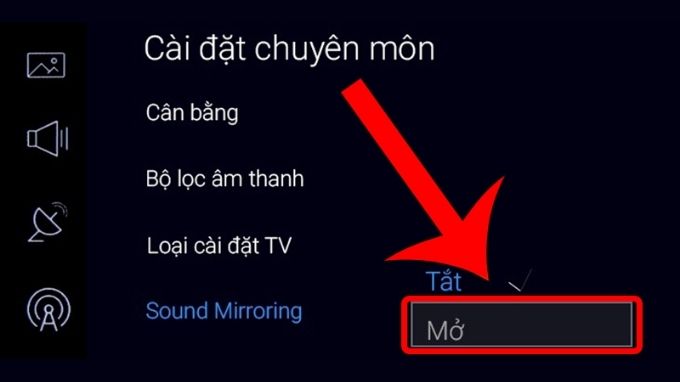 Bước 3: Kết nối điện thoại với Samsung model 2016