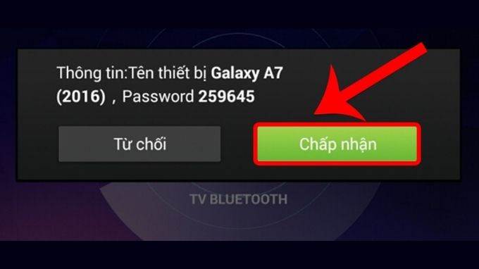 Bước 5: Kết nối điện thoại với tivi TCL 2016