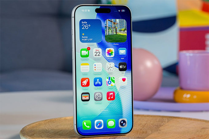 màn hình iPhone 17 Pro Max cũ ít gặp tình trạng ám vàng
