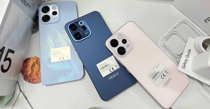 Chọn màu OPPO Reno15 F 5G theo tính thực tế