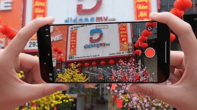 Pin khỏe đáp ứng nhu cầu quay phim cả ngày