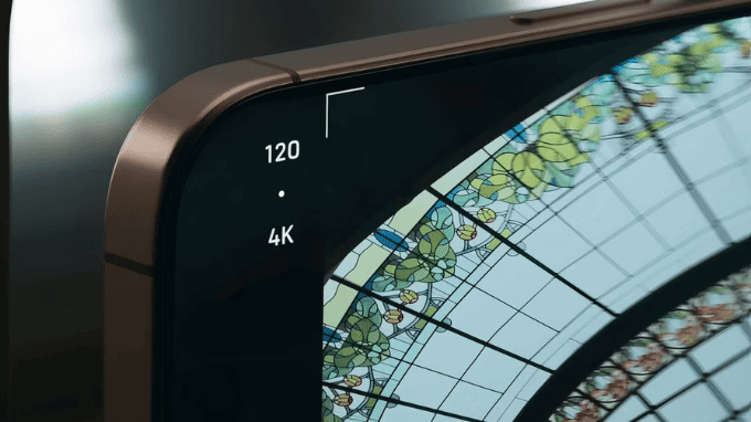 Quay video 4K 120fps cho hiệu ứng slow motion đẹp mắt