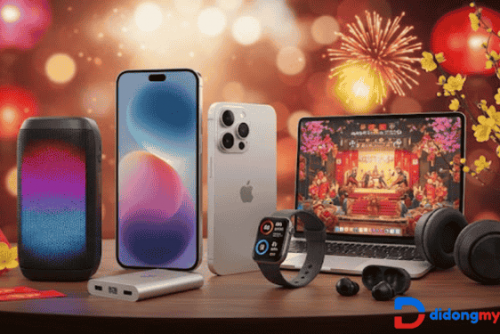 Top 6 đồ công nghệ nên mua trước Tết để du xuân trọn vẹn