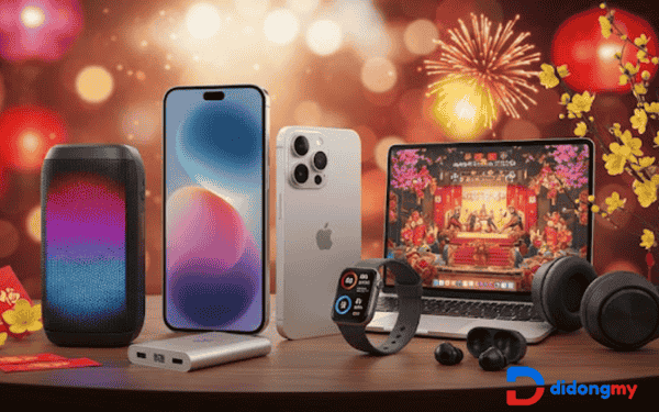 Top 6 đồ công nghệ nên mua trước Tết để du xuân trọn vẹn