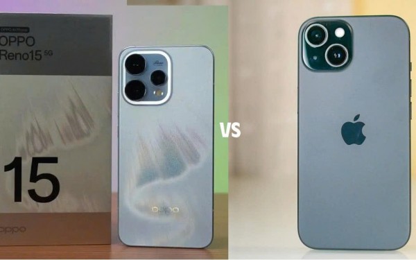 OPPO Reno15 và iPhone 15: Trong cùng phân khúc nên mua điện thoại nào?