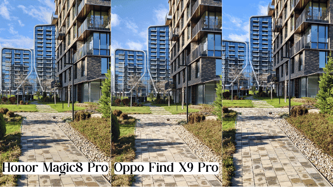 vivo X300 Pro dẫn trước về độ sắc nét tại zoom 1x