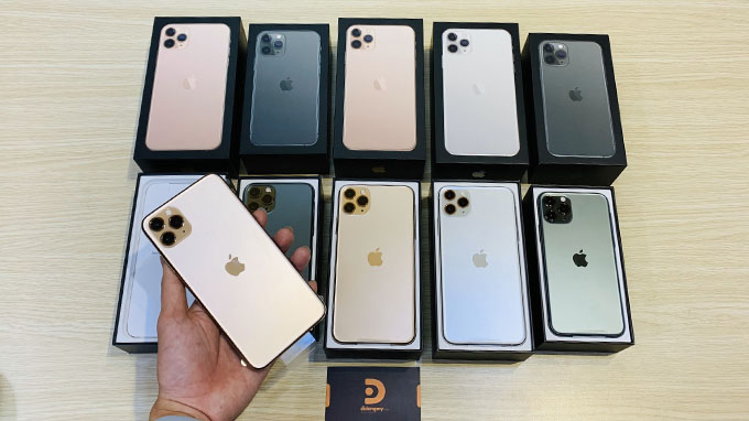 mua iPhone 11 Pro Max 64GB cũ giá rẻ tại Di Động Mỹ