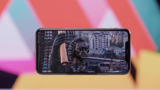 màn hình iPhone 11 Pro Max 256GB cũ còn được trang bị công nghệ Super Retina XDR