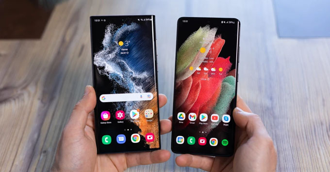 Galaxy S22 Ultra không được Samsung nâng cấp thế hệ màn hình OLED