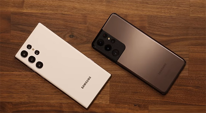 Thiết kế Galaxy S22 Ultra và Galaxy S21 Ultra có nhiều sự khác biệt