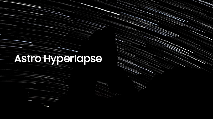 Ảnh chụp với chế độ Astro Hyperlapse cực bắt mắt