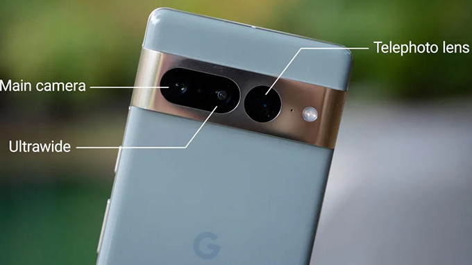 Thông số kỹ thuật của camera trên Pixel 7 Pro