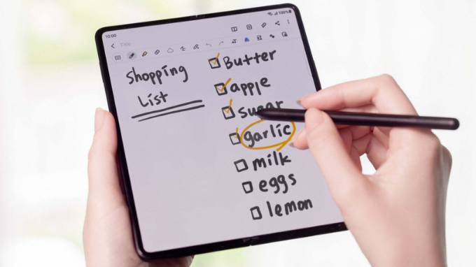 S Pen trên Galaxy Z Fold 5 dự kiến sẽ có vài thay đổi