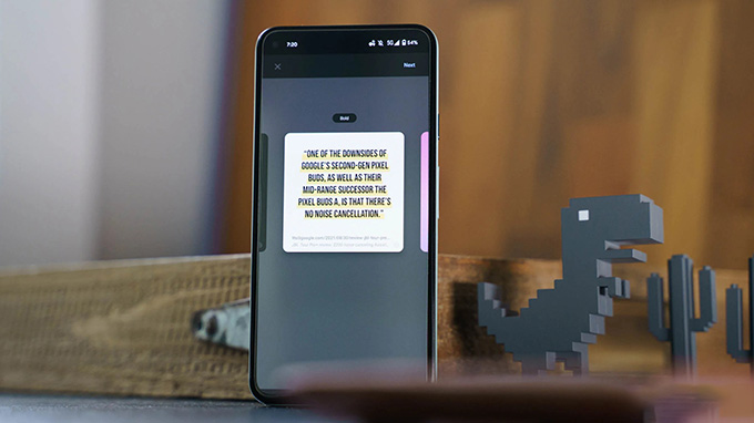 Cách tạo và chia sẻ văn bản từ trình duyệt Chrome trên điện thoại Android