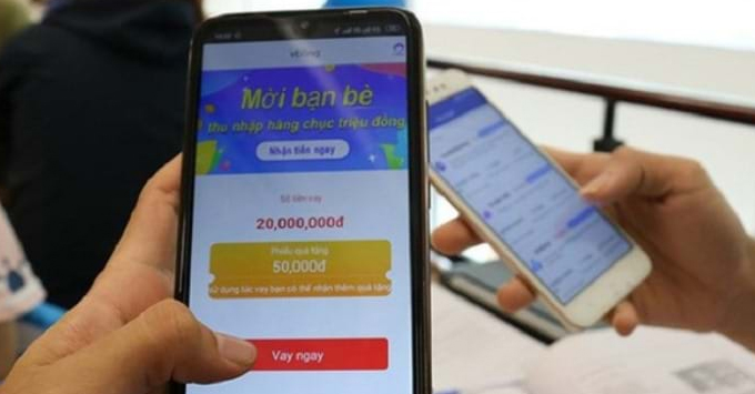 Một số app vay tiền online Finizi
