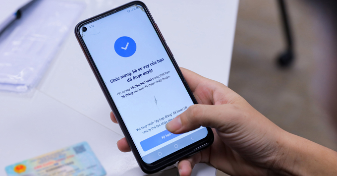 Một số app vay tiền online Mcredit