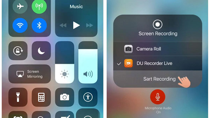 Ứng dụng quay màn hình iPhone, iPad DU Recorder