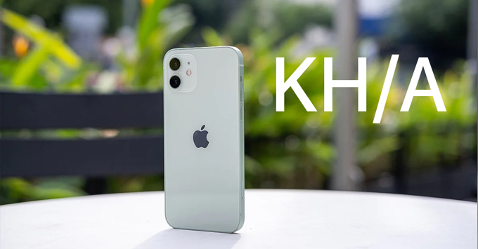 iPhone mã KH/A của nước nào?
