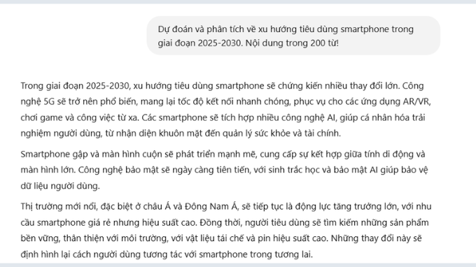 ChatGPT giải quyết câu hỏi phức tạp