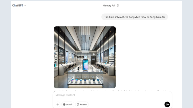 ChatGPT tạo được hình ảnh